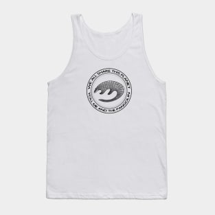 Pangolin - We All Share This Planet - light colors Tank Top